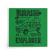 Jurassic Explorer - Canvas Print