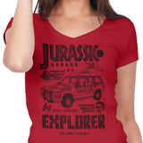 Jurassic Explorer - Women's V-Neck