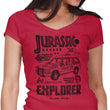 Jurassic Explorer - Women's V-Neck