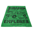 Jurassic Explorer - Fleece Blanket