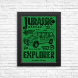 Jurassic Explorer - Posters & Prints