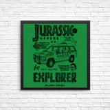 Jurassic Explorer - Posters & Prints