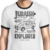 Jurassic Explorer - Ringer T-Shirt