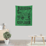 Jurassic Explorer - Wall Tapestry