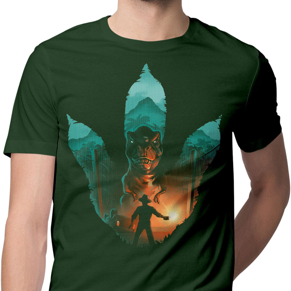 Jurassic Footprint - Men's Apparel