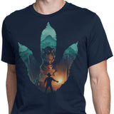 Jurassic Footprint - Men's Apparel