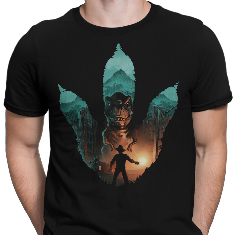 Jurassic Footprint - Men's Apparel