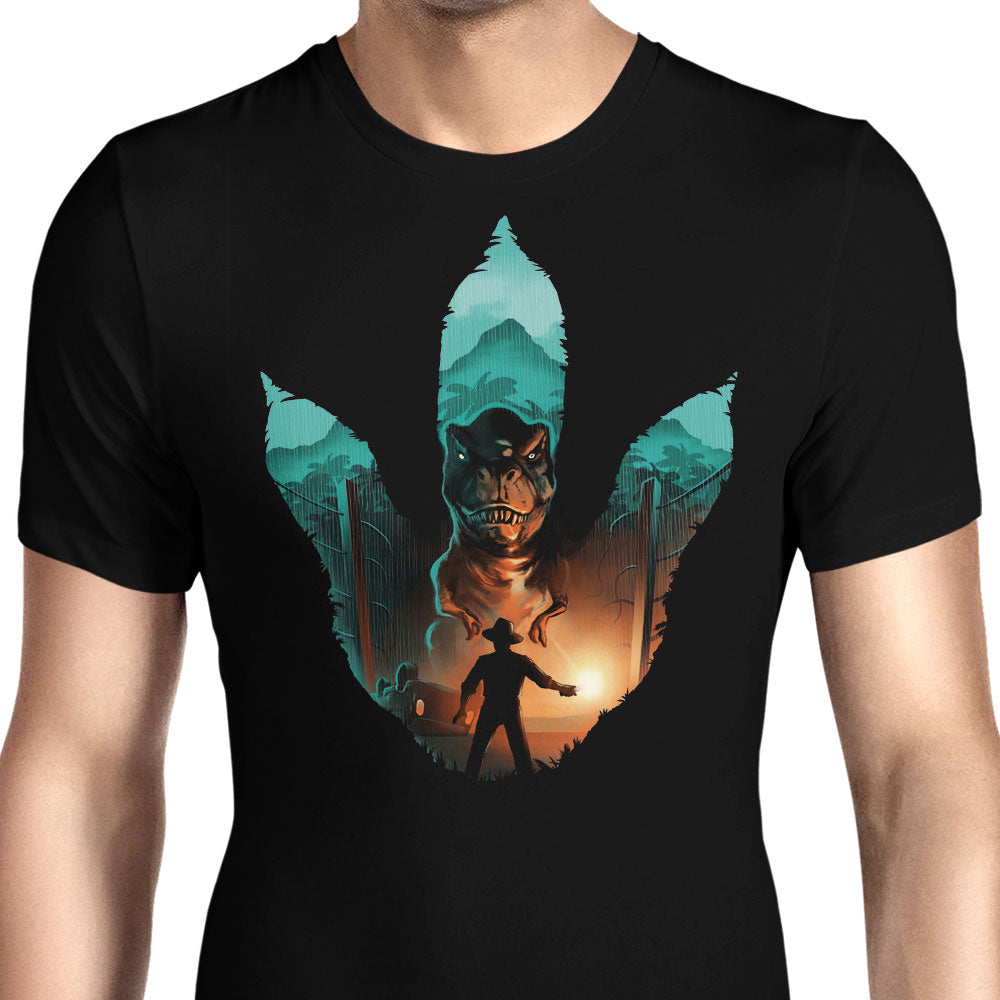 Jurassic Footprint - Men's Apparel