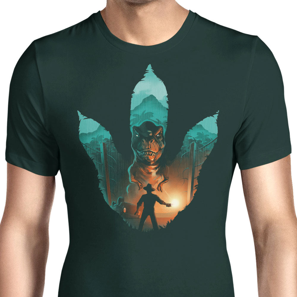 Jurassic Footprint - Men's Apparel