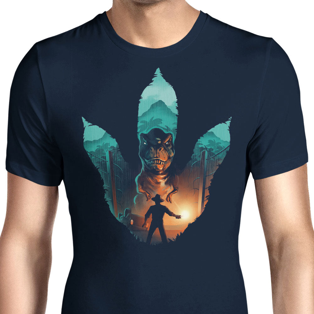 Jurassic Footprint - Men's Apparel