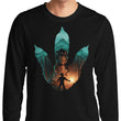 Jurassic Footprint - Long Sleeve T-Shirt