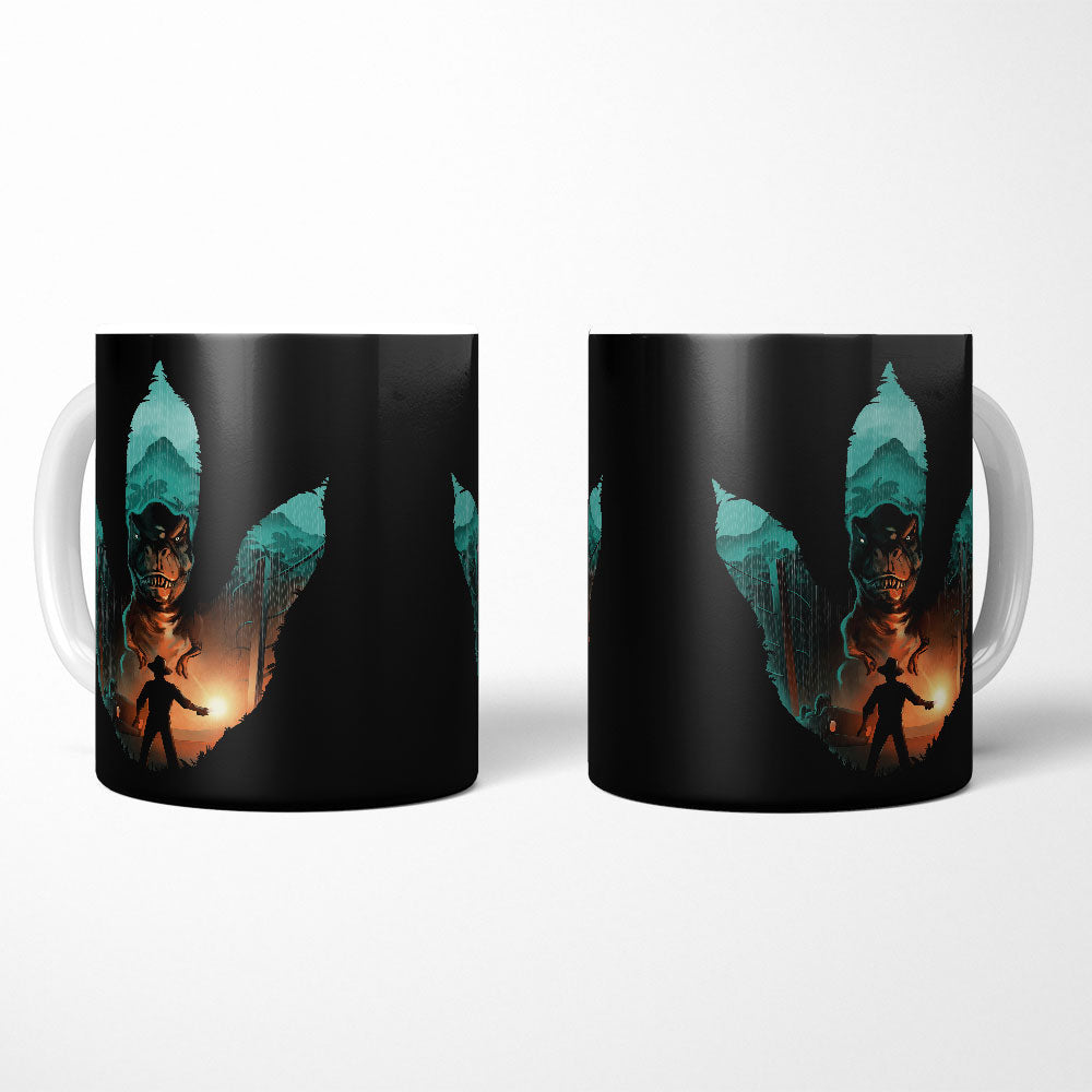 Jurassic Footprint - Mug