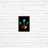 Jurassic Footprint - Posters & Prints