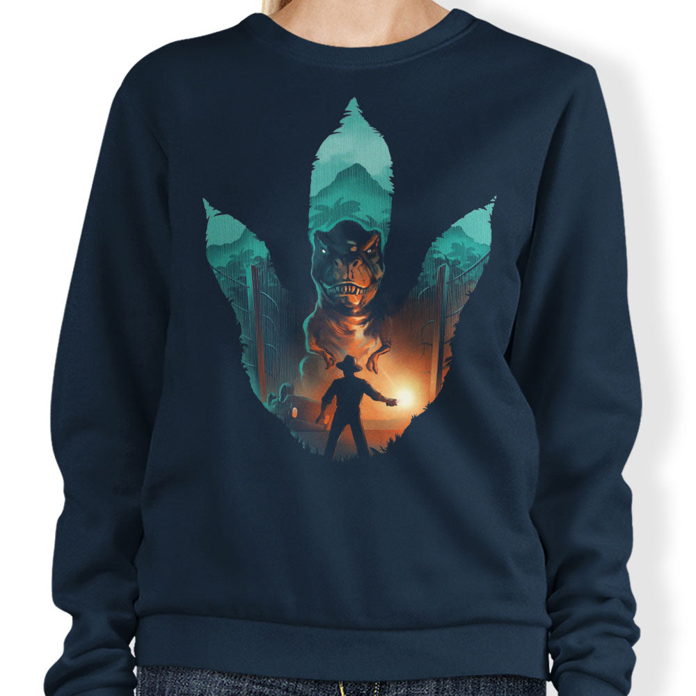 Jurassic Footprint - Sweatshirt