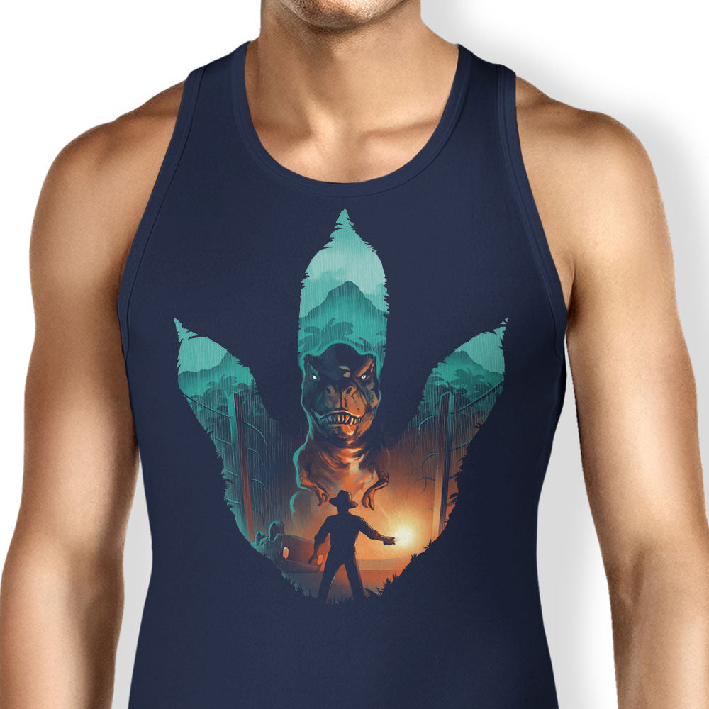 Jurassic Footprint - Tank Top