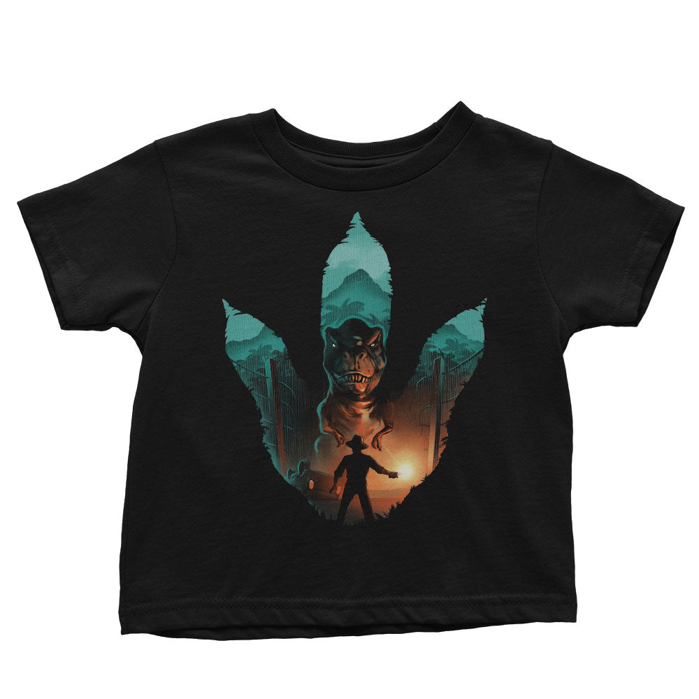 Jurassic Footprint - Youth Apparel