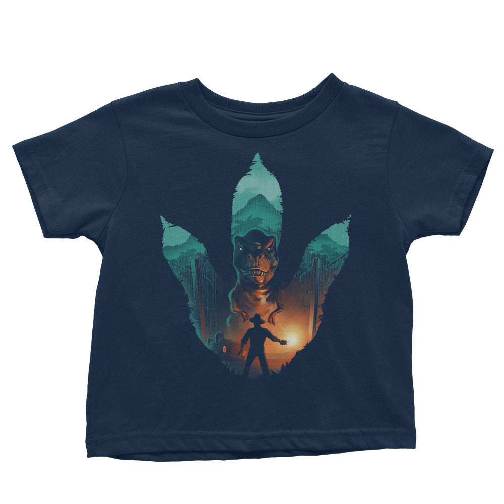 Jurassic Footprint - Youth Apparel