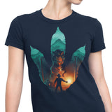 Jurassic Footprint - Women's Apparel