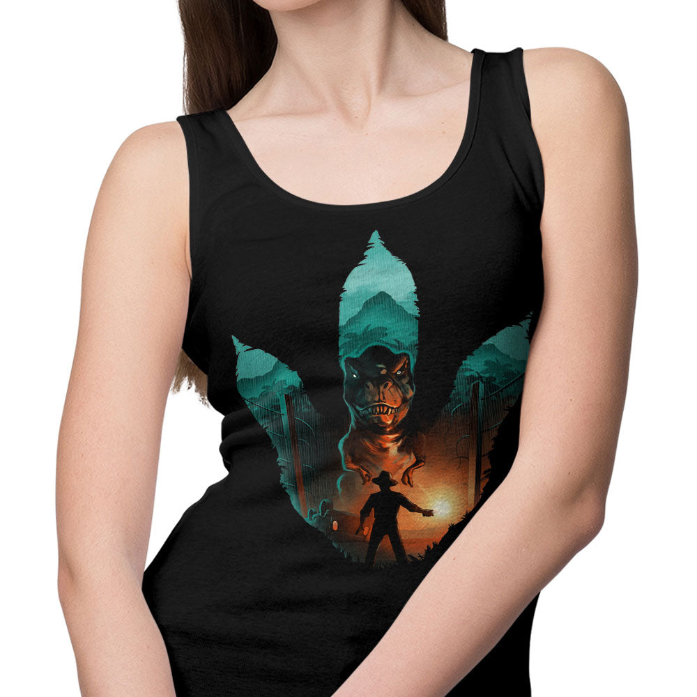 Jurassic Footprint - Tank Top