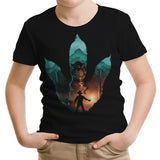 Jurassic Footprint - Youth Apparel