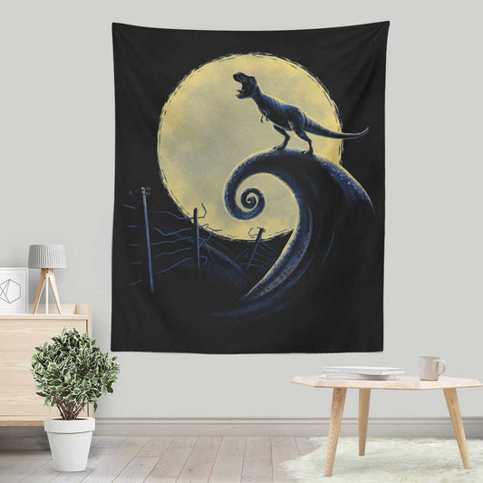 Jurassic Nightmare - Wall Tapestry