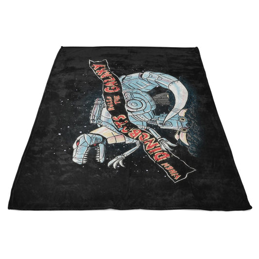 Jurassic Spark - Fleece Blanket