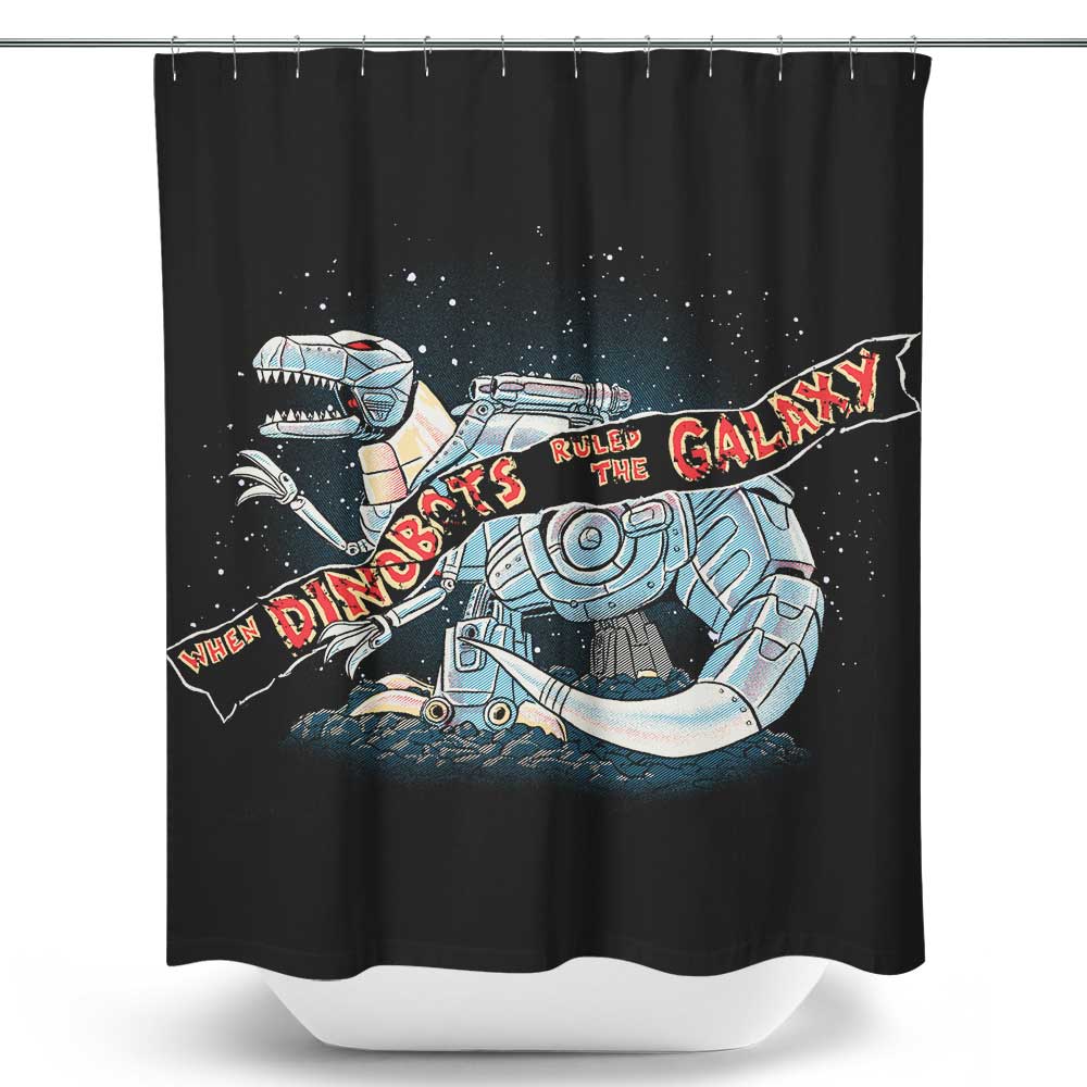 Jurassic Spark - Shower Curtain