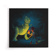 Jurassic Toys - Canvas Print