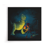 Jurassic Toys - Canvas Print