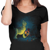 Jurassic Toys - Women's V-Neck