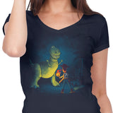 Jurassic Toys - Women's V-Neck