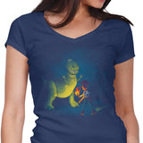 Jurassic Toys - Women's V-Neck