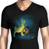 Jurassic Toys - Men's V-Neck