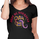 Just Be Yourself - Women's V-Neck