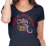 Just Be Yourself - Women's V-Neck