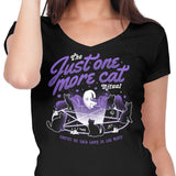 Just One More Cat - Women's V-Neck