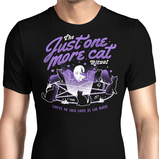 Just One More Cat - Men's Apparel