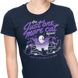 Just One More Cat - Women's Apparel