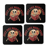 Just One More Page - Coasters