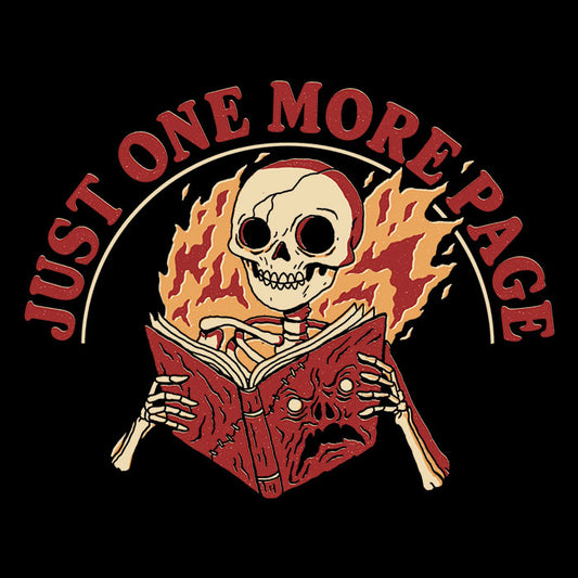 Just One More Page - Ornament