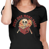 Just One More Page - Women's V-Neck