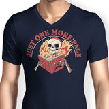 Just One More Page - Men's V-Neck