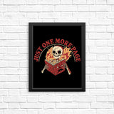 Just One More Page - Posters & Prints