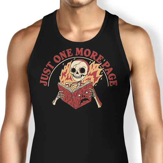 Just One More Page - Tank Top
