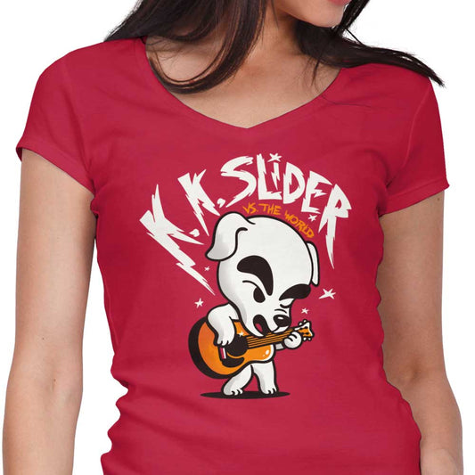 KK vs. The World - Women's V-Neck