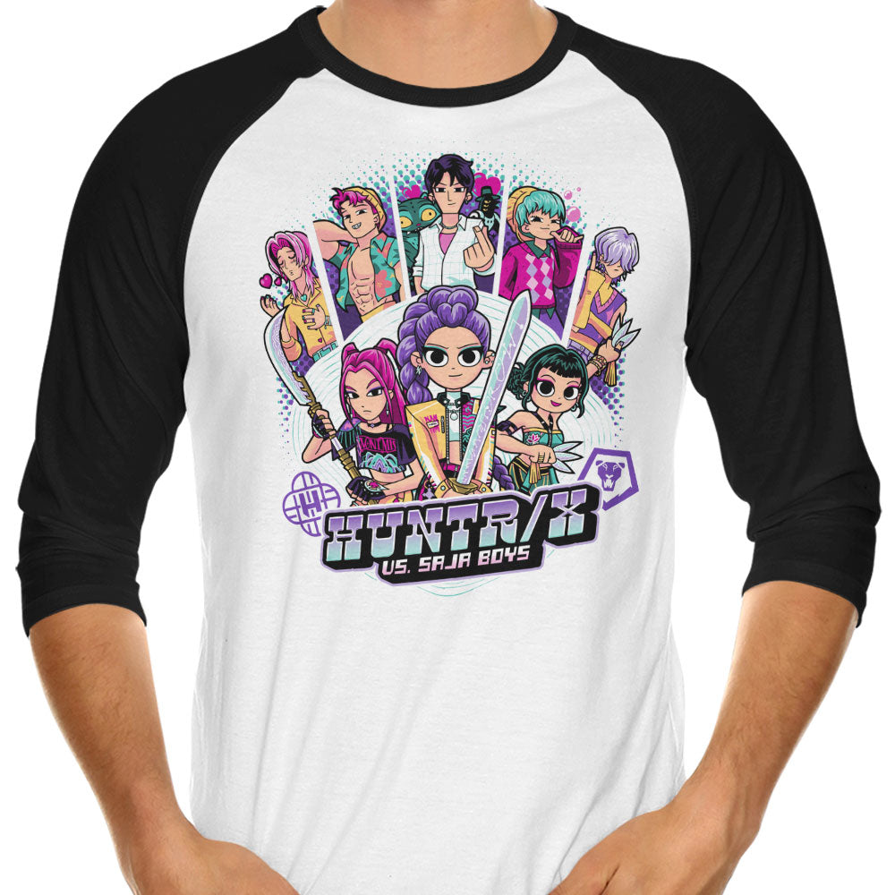 KPop Pilgrim - 3/4 Sleeve Raglan T-Shirt