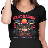 Kart Racing - Women's V-Neck