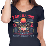Kart Racing - Women's V-Neck
