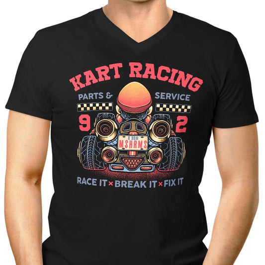 Kart Racing - Men's V-Neck