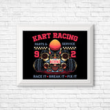 Kart Racing - Posters & Prints